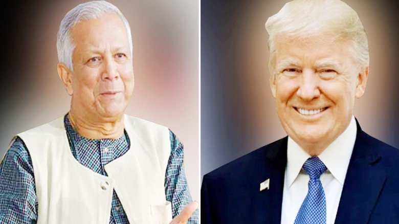বাড়তি শুল্ক স্থগিতের সিদ্ধান্তে ট্রাম্পকে ধন্যবাদ প্রধান উপদেষ্টার