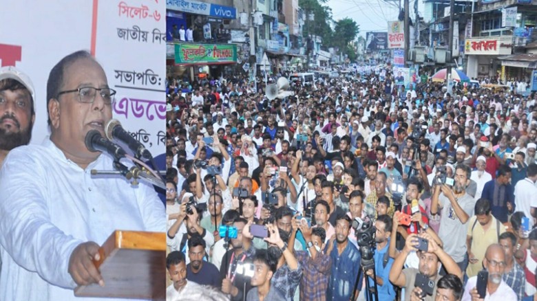 সিলেট-৬ আসনকে একটি মডেল এলাকা হিসেবে গড়ে তোলতে চাই : আবুল কাহের চৌধুরী শামীম