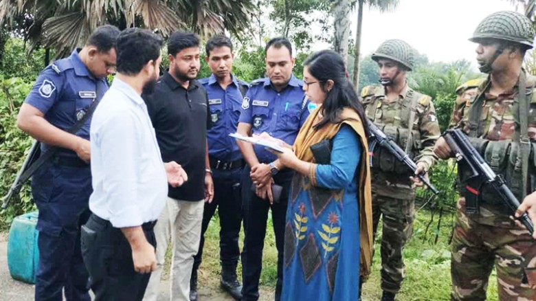 কুমিল্লায় অবৈধভাবে বালু উত্তোলন, জরিমানা ও কারাদণ্ড