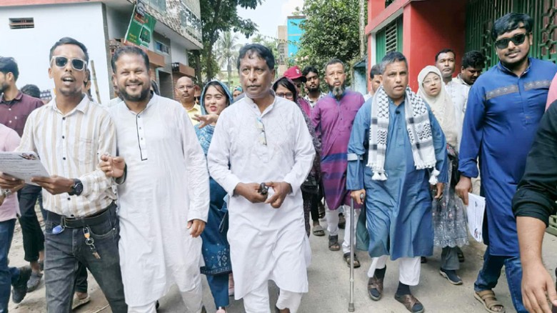 পঞ্চগড়ে বিএনপির কর্মসূচিতে ব্যারিস্টার নওশাদ জমির