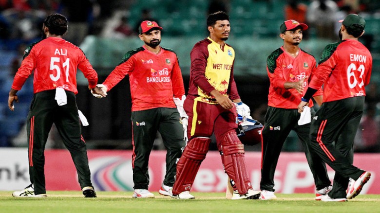 ঘরের মাঠে ওয়েস্ট ইন্ডিজের কাছে ধবলধোলাই জুটল টাইগারদের কপালে