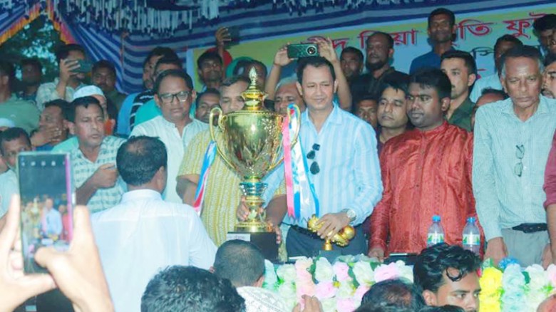 সুনামগঞ্জে ফাইনাল না হওয়ার বদনাম ঘোচাল শহীদ জিয়া স্মৃতি ফুটবল টুর্নামেন্ট