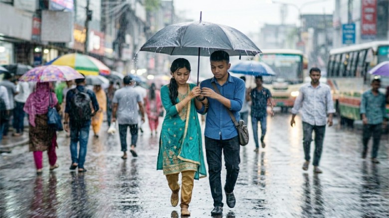 সারা দেশে বজ্রবৃষ্টির পূর্বাভাস, কোথাও হতে পারে ভারি বর্ষণ