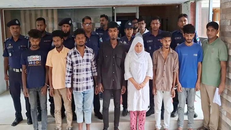 সিআইডির ভুয়া পরিচয়ে নারী অপহরণের চেষ্টা, মাগুরায় আটক ৭
