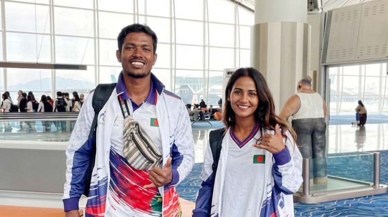 এশিয়ান গেমসে ইতিহাস গড়তে নাগোয়ায় বাংলাদেশ সার্ফিং দল