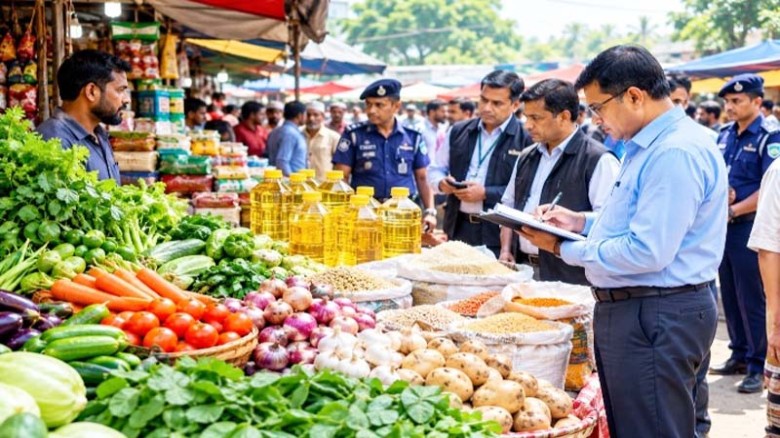 অসাধু ব্যবসায়ী ও সিন্ডিকেটের বিরুদ্ধে ব্যবস্থা নিতে মাঠে প্রশাসনের বিশেষ টিম