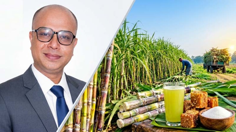 মিষ্টি ফসল আখে সম্ভাবনার হাতছানি, অর্থনীতিতে বাড়ছে অবদান : খায়রুল আলম সুমন