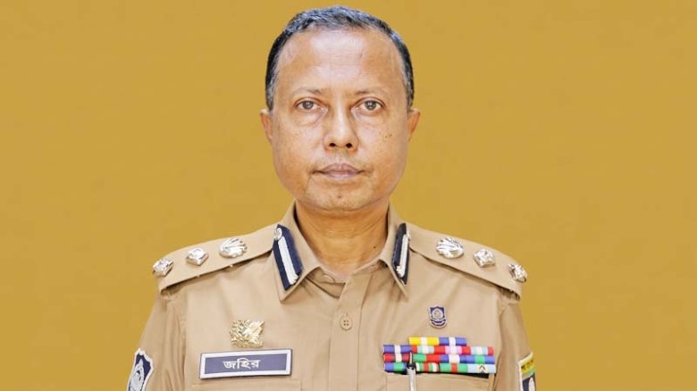 মাদক উদ্ধারের ঘটনায় অতিরিক্ত ডিআইজি আবদুল্লাহ আল জহির ক্লোজড